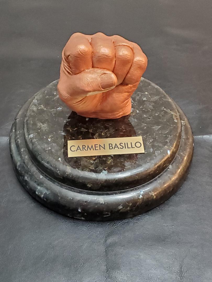 Carmen Basillo Bronze Fist
